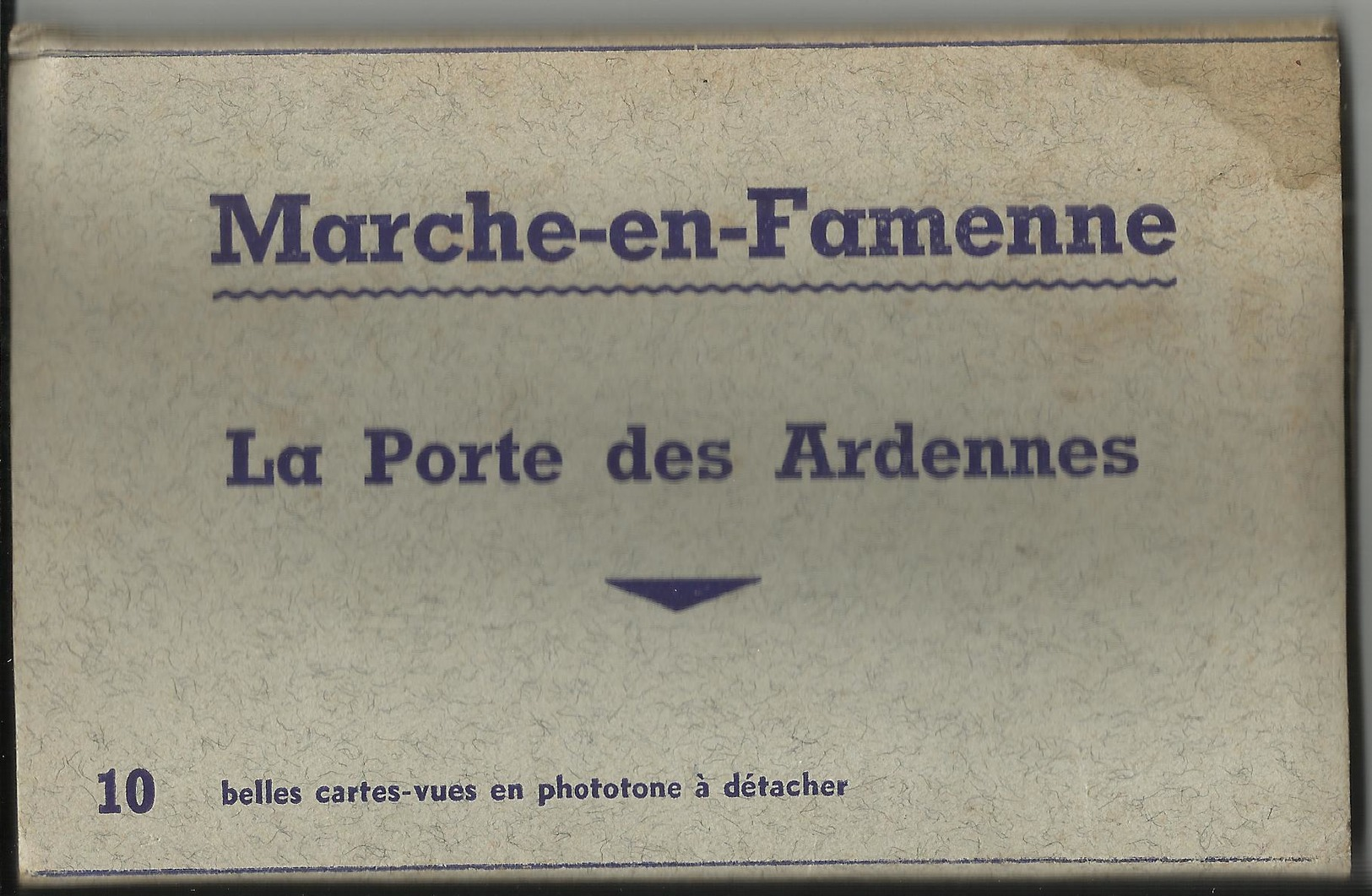 MARCHE-en-FAMENNE - La Porte Des Ardennes - Pochette De Dix Cartes Postales - Marche-en-Famenne