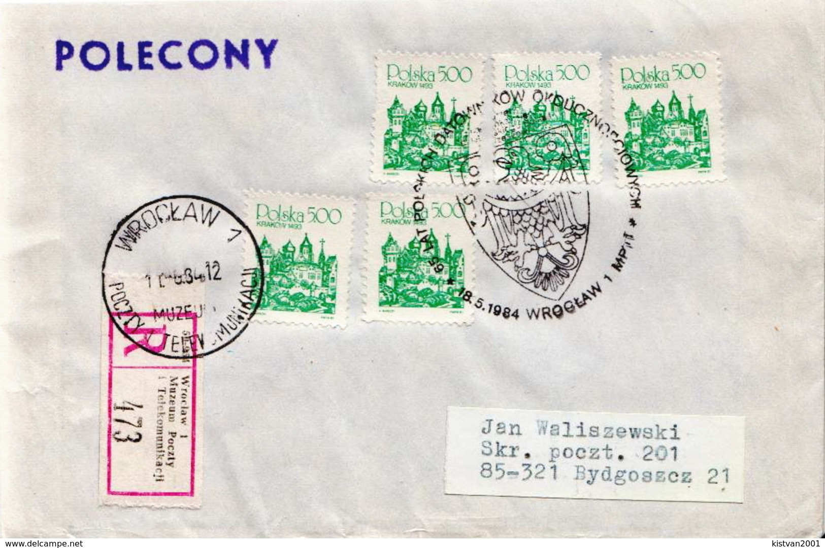 Postal History Cover: Poland 5 R Covers - Other & Unclassified