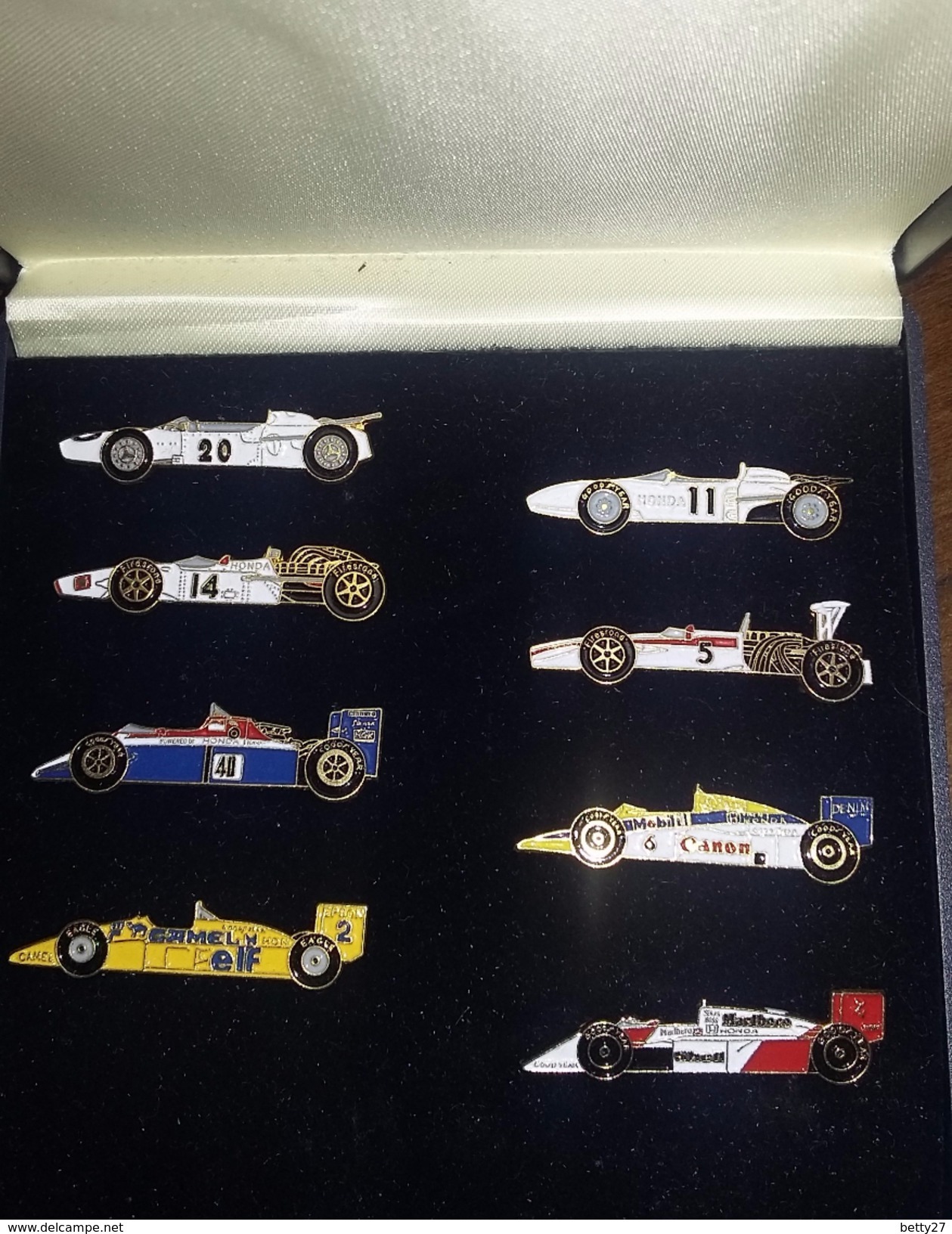 PIN'S Coffret 8 Pin's Honda F1 History - Honda