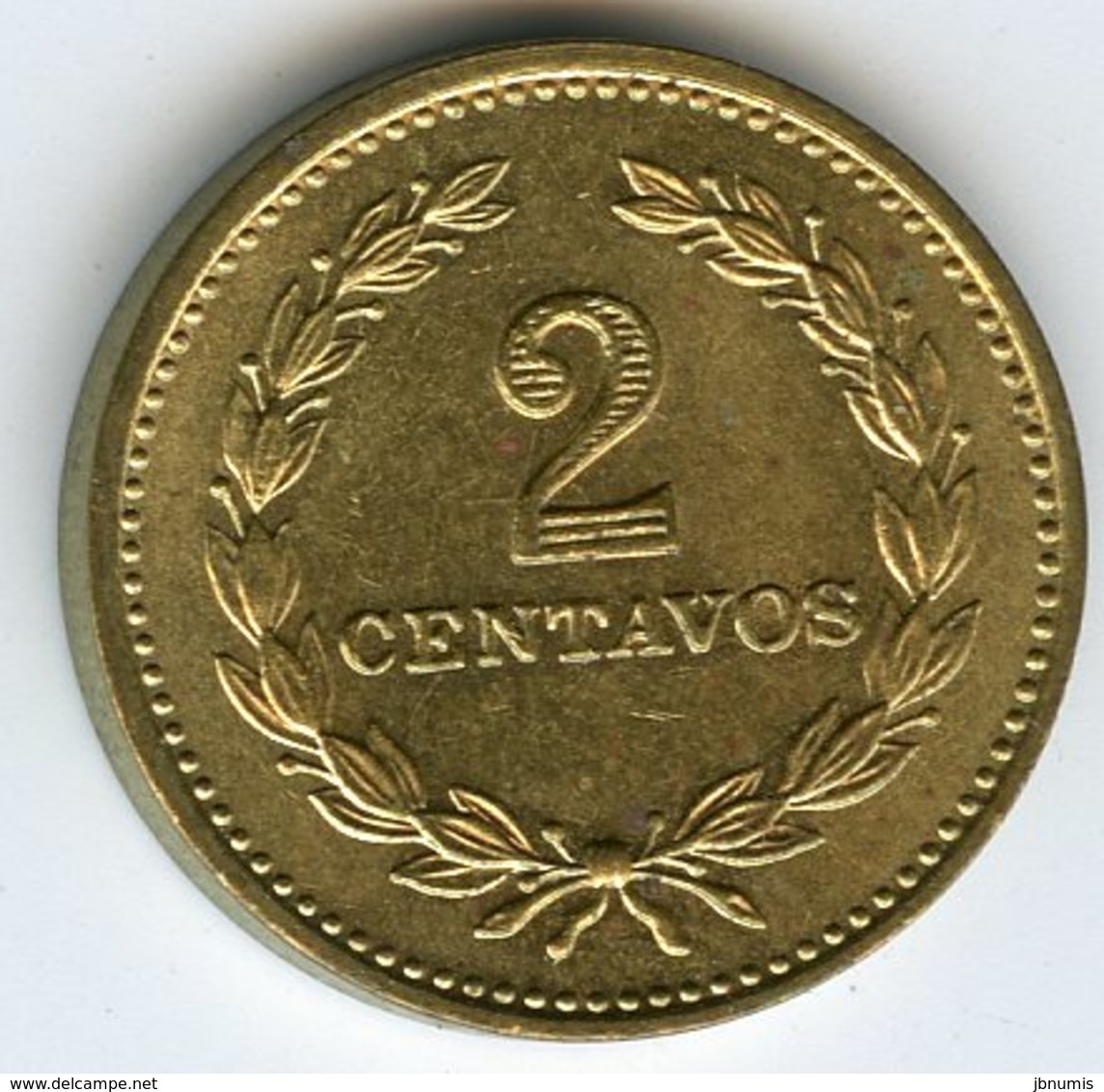 El Salvador 2 Centavos 1974 KM 147 - Salvador