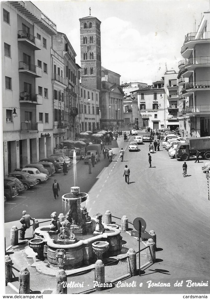 Velletri(Roma)-Piazza Cairoli-1965 - Velletri