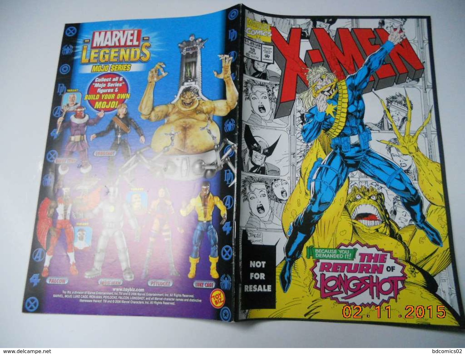 X-Men (Vo) N° 10 : The Return Of Longshot - Marvel