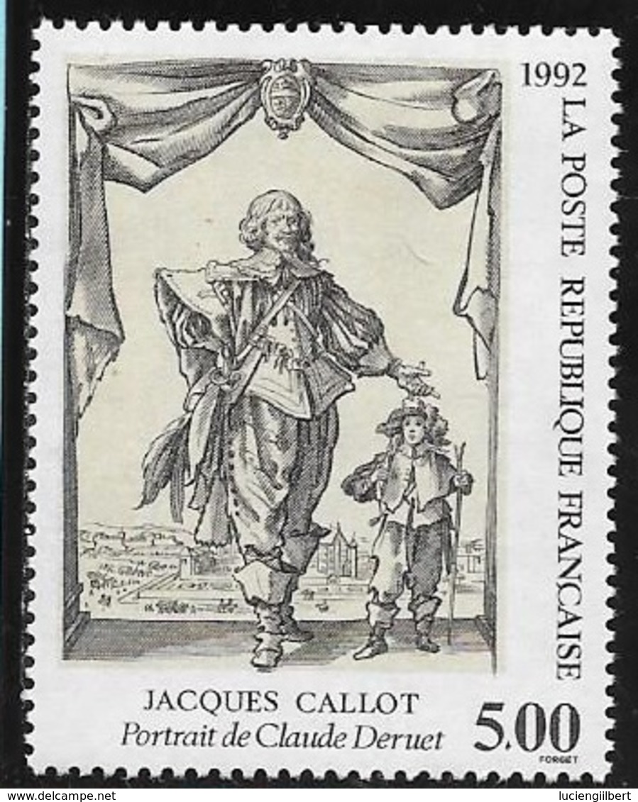 TIMBRE N° 2761  -   TABLEAU DE JACQUES CALLOT      -  NEUF  - 1992 - Nuevos