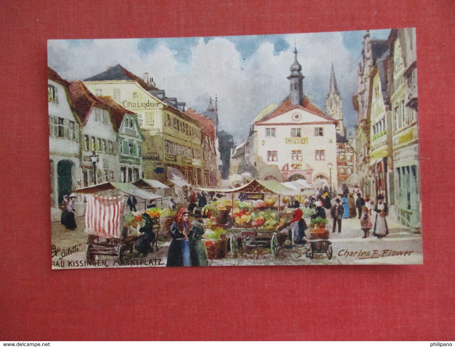 Tuck Series  Signed Artist    Germany > Bavaria > Bad Kissingen     Ref 3087 - Bad Kissingen