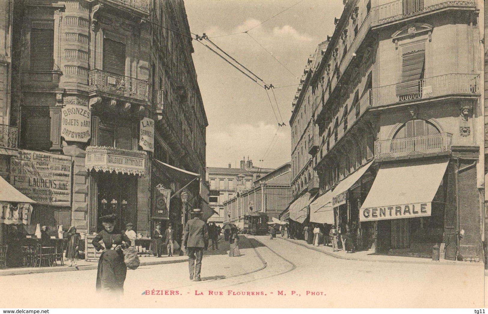 34 - BÉZIERS - LA RUE FLOURENS - Beziers