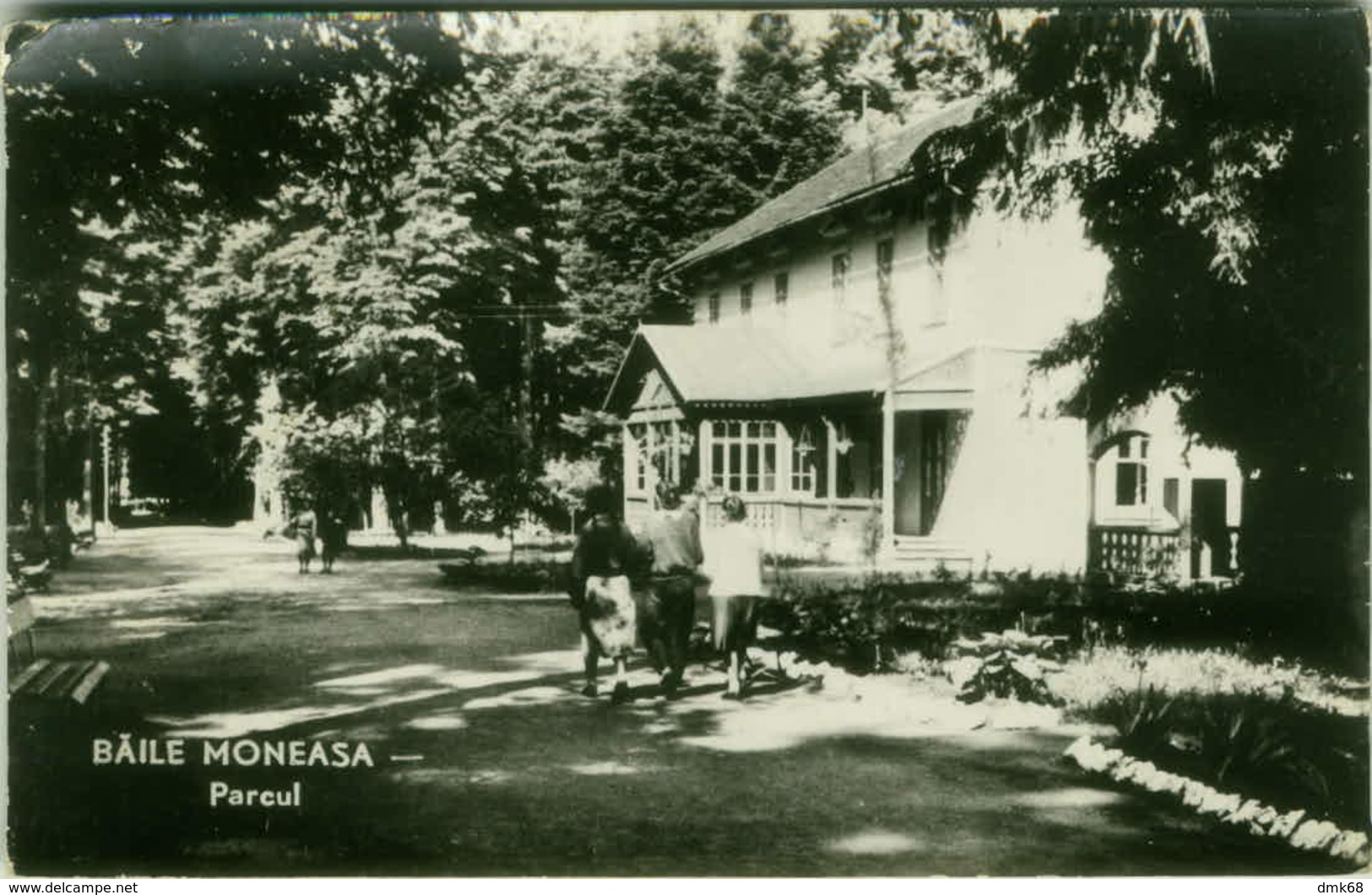 ROMANIA - BAILE MONEASA - PARCUL - RPPC 1960s ( BG1576) - Romania