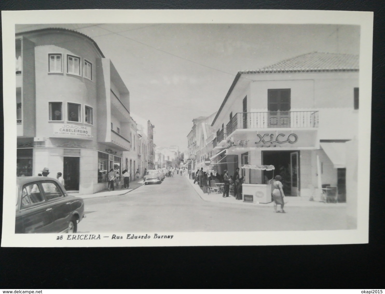 ERICEIRA RUE EDUARDO BURNEY LOT 3 CARTES POSTALES NOIR-BLANC PORTUGAL República Portuguesa Lisboa Estrémadure Mafra - Altri & Non Classificati