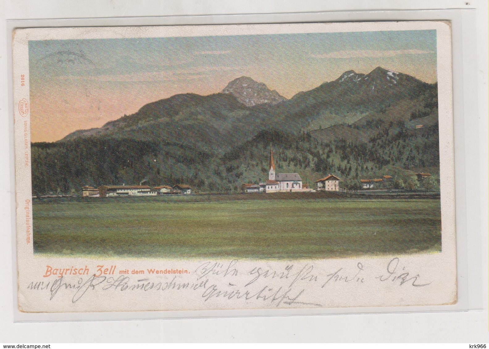 GERMANY BAYERISCHZELL Nice Postcard - Miesbach