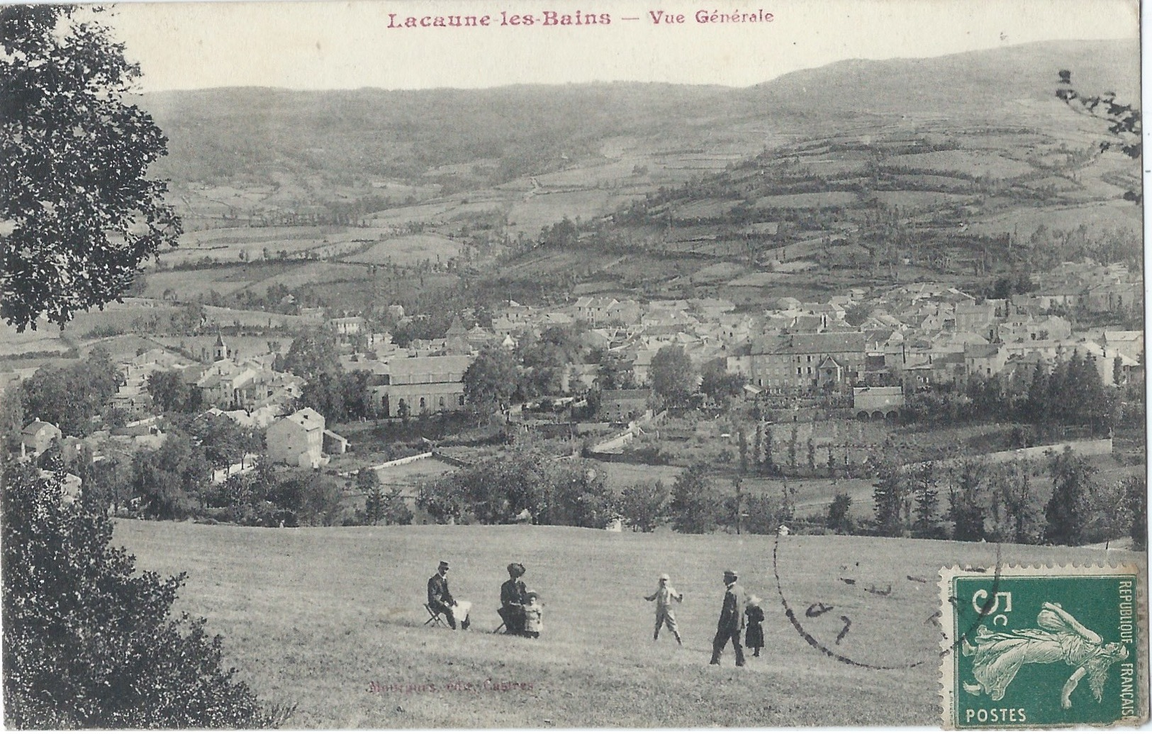 81 - LACAUNE - Vue Générale (au Soleil Et En Surplomb) - Animée - Année 1910 - Other & Unclassified