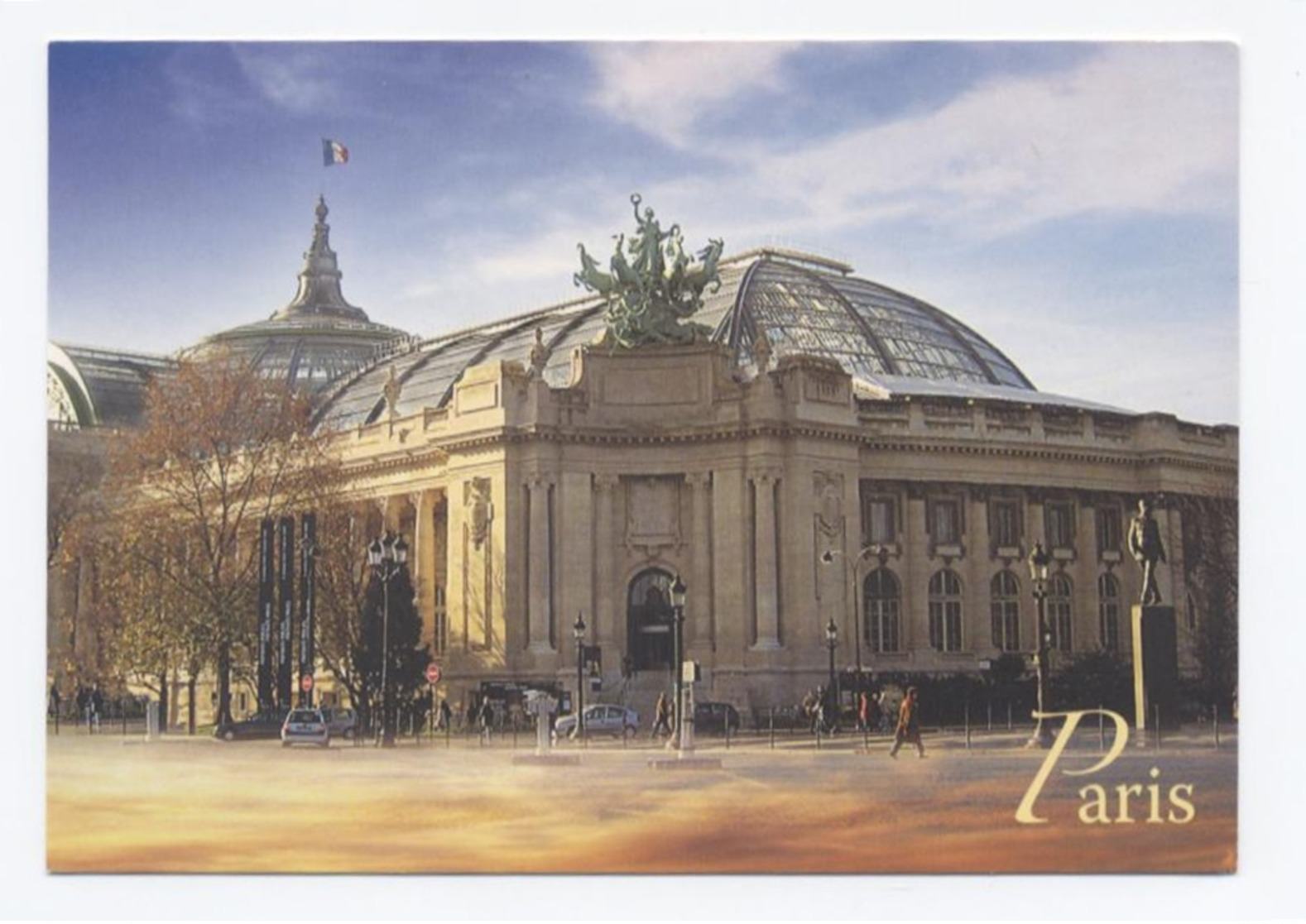 75--Paris--GRAND PALAIS --- RECTO/VERSO- B45 - Autres Monuments, édifices