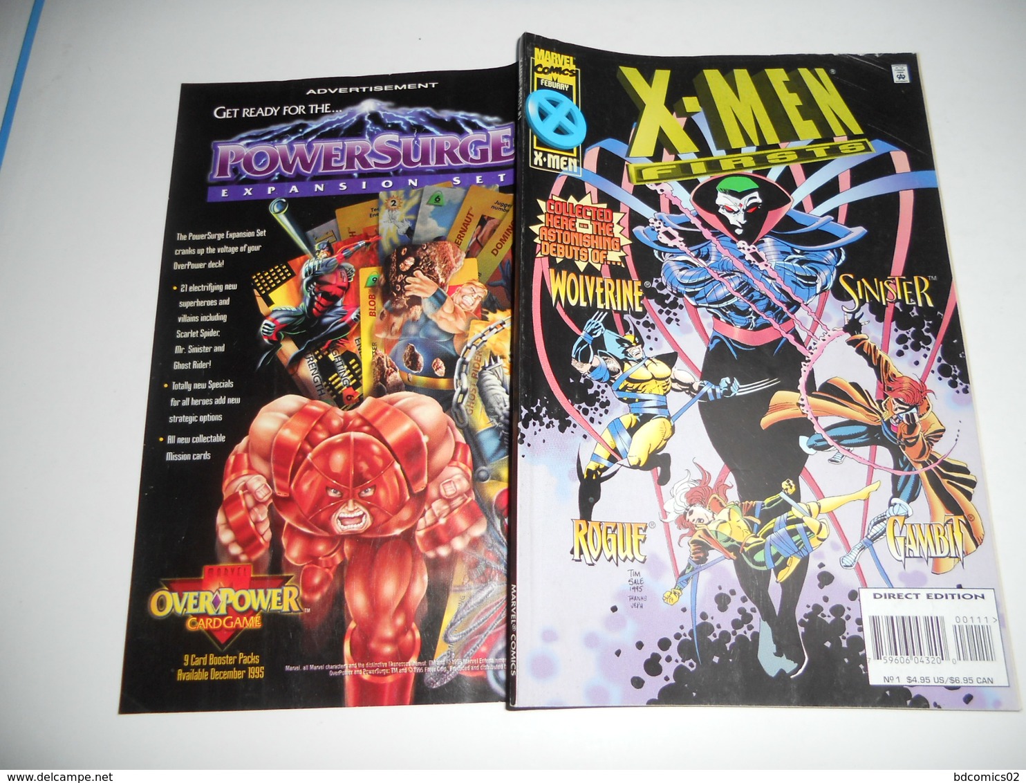 Marvel Comics - X-Men Firsts - Vol 1 - No 1 - February 1996 EN V O - Marvel