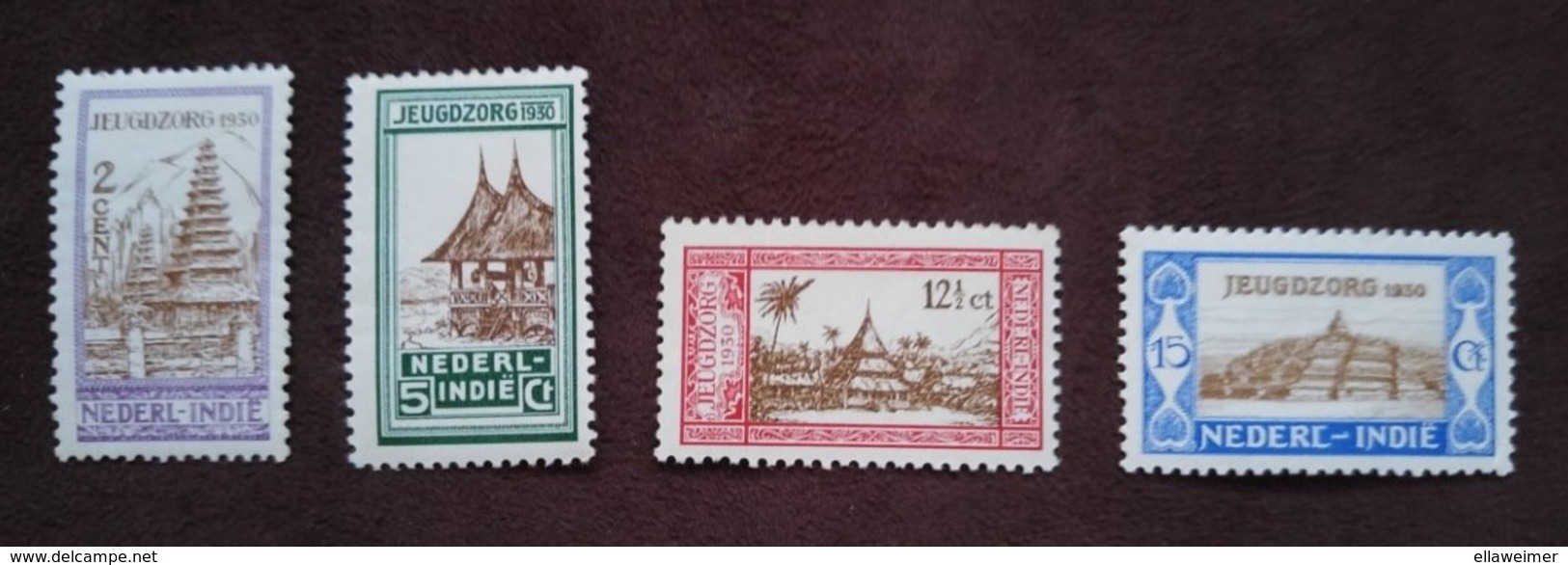 Ned. Indië - Nrs. 167 T/m 170 (postfris) - Niederländisch-Indien