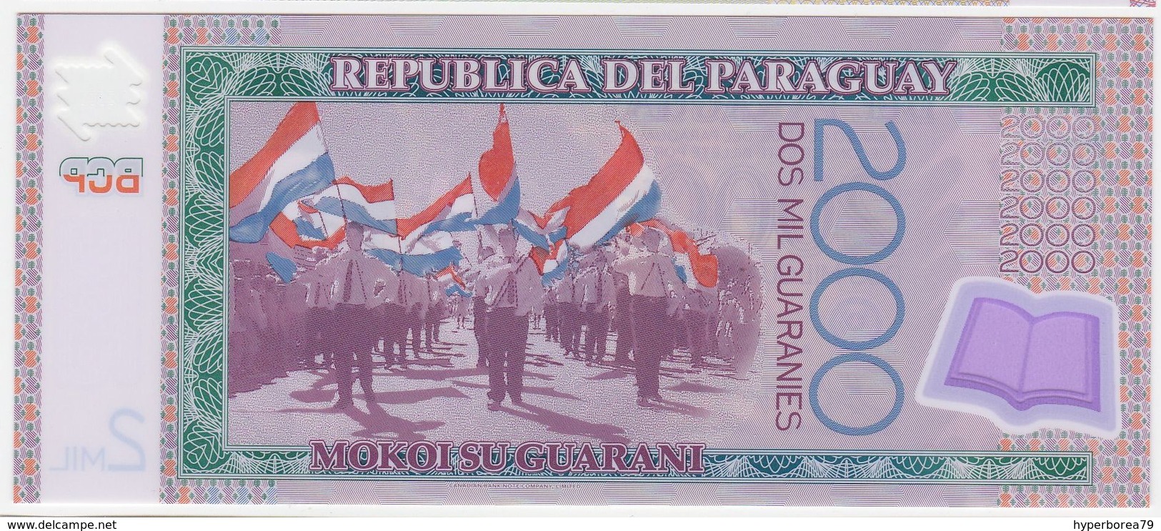 Paraguay P 228 C - 2000 2.000 Guaranies 2011 - UNC - Paraguay