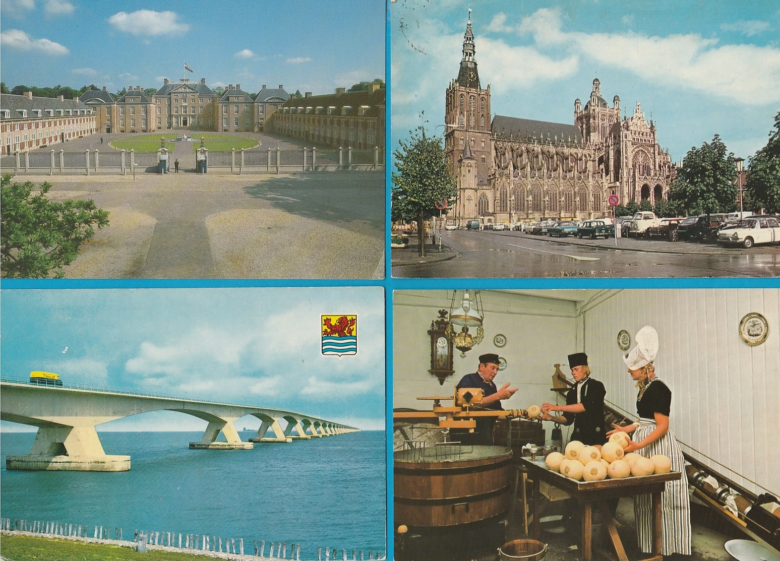 NEDERLAND  Lot van 60 Postkaarten, Cartes Postales