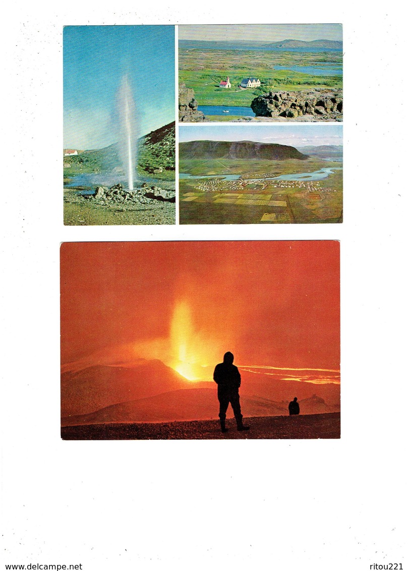 Lot 2 Cpm - Islande - ICELAND - Askja Eruption - Islande