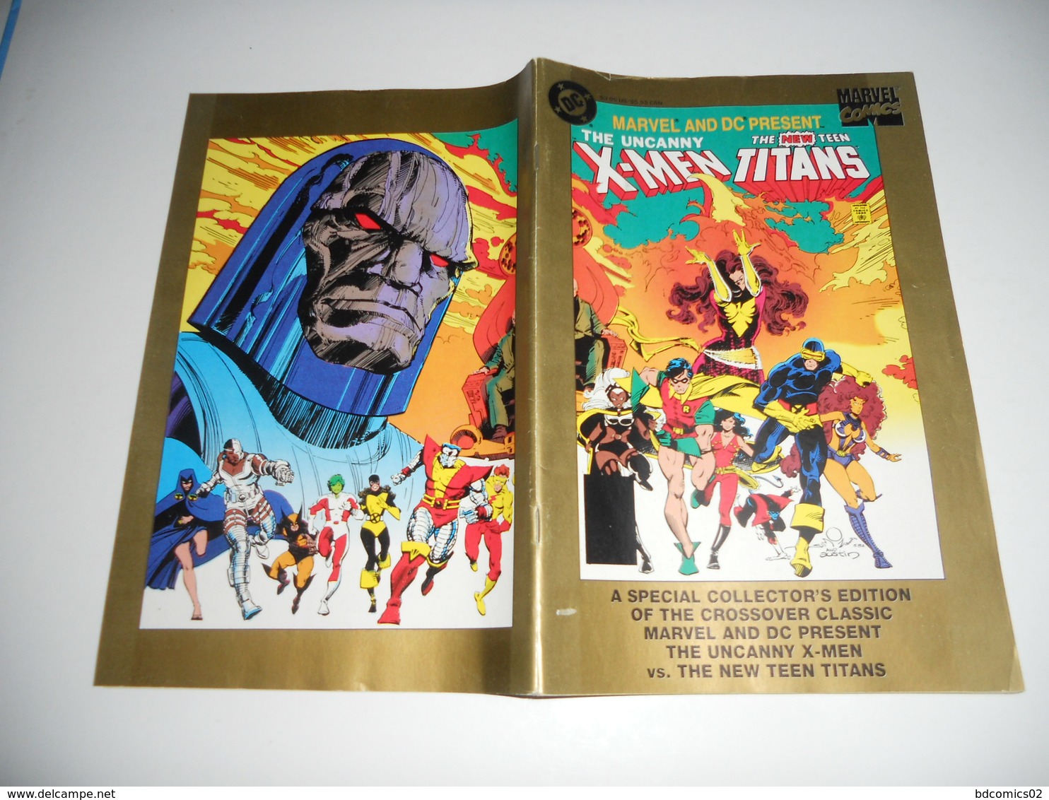 The Uncanny X-Men And The New Teen Titans (A Special Collector's Edition Of The Crossover Classic). 1995. Vo - Marvel