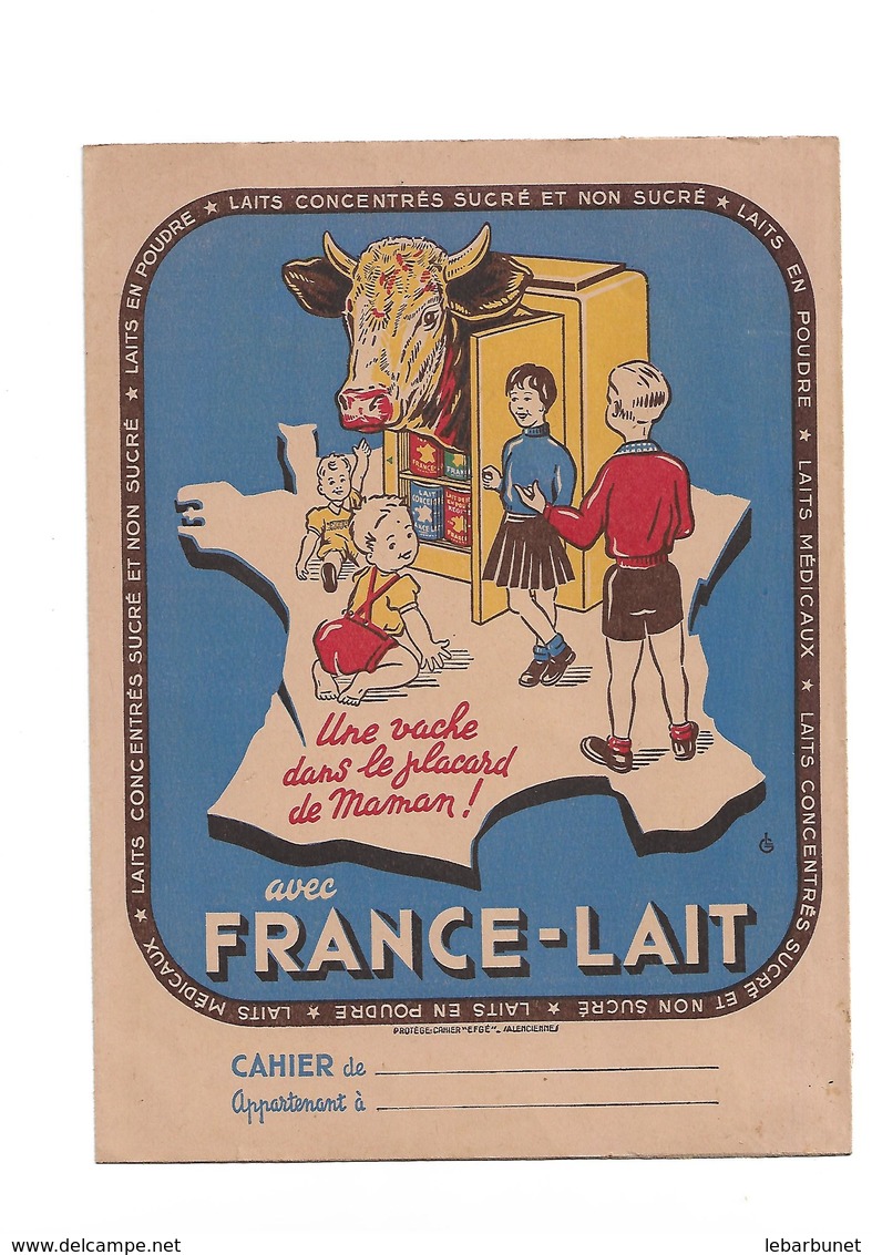 Protège-cahier France-Lait - L