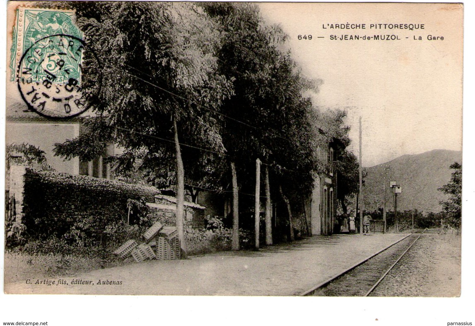 St JEAN-de-MUZOL  -  La Gare - Autres & Non Classés