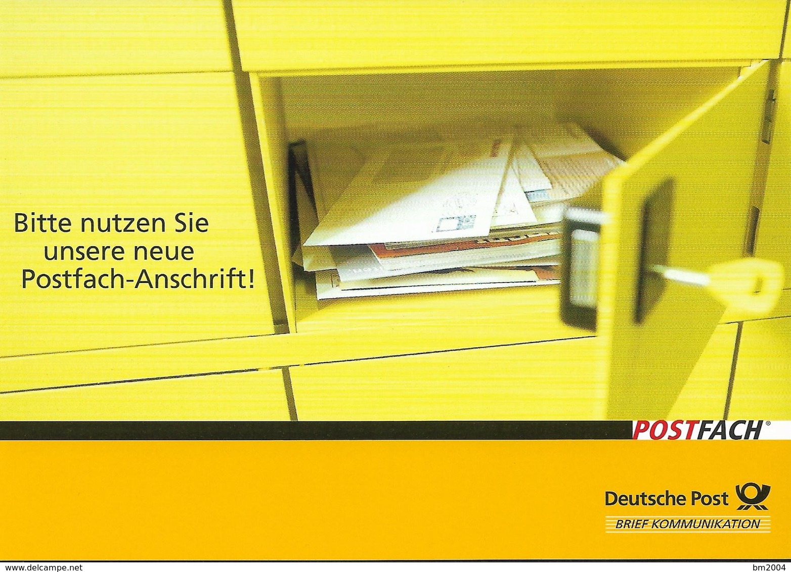 2005 Deutschland Allem. Fed. Germany   Ganzsache   Neue  Postfach-Anschrift - Postkarten - Gebraucht