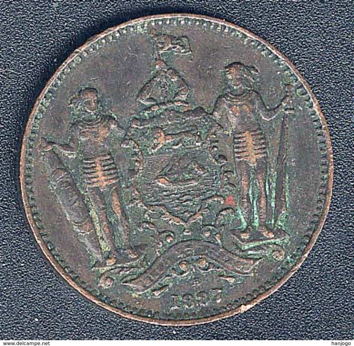 Britisch Nordborneo, 1 Cent 1887 - Malaysie