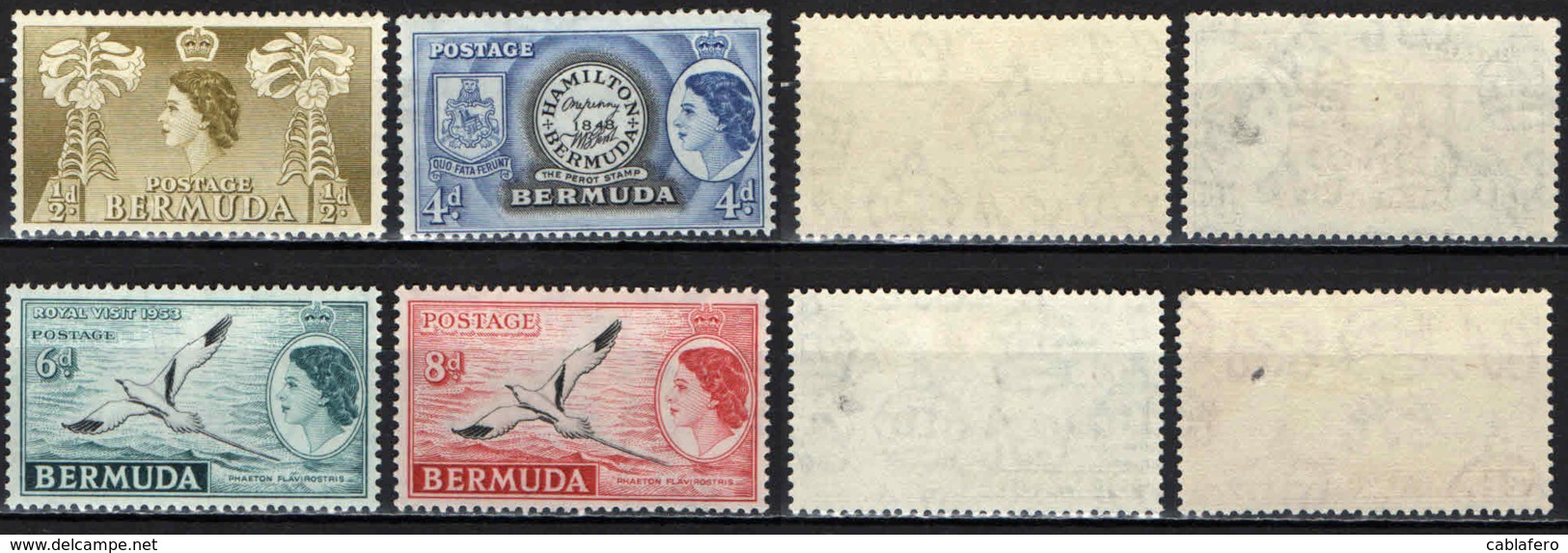 BERMUDA - 1953 - IMMAGINI DELLE BERMUDA - MH - Bermuda