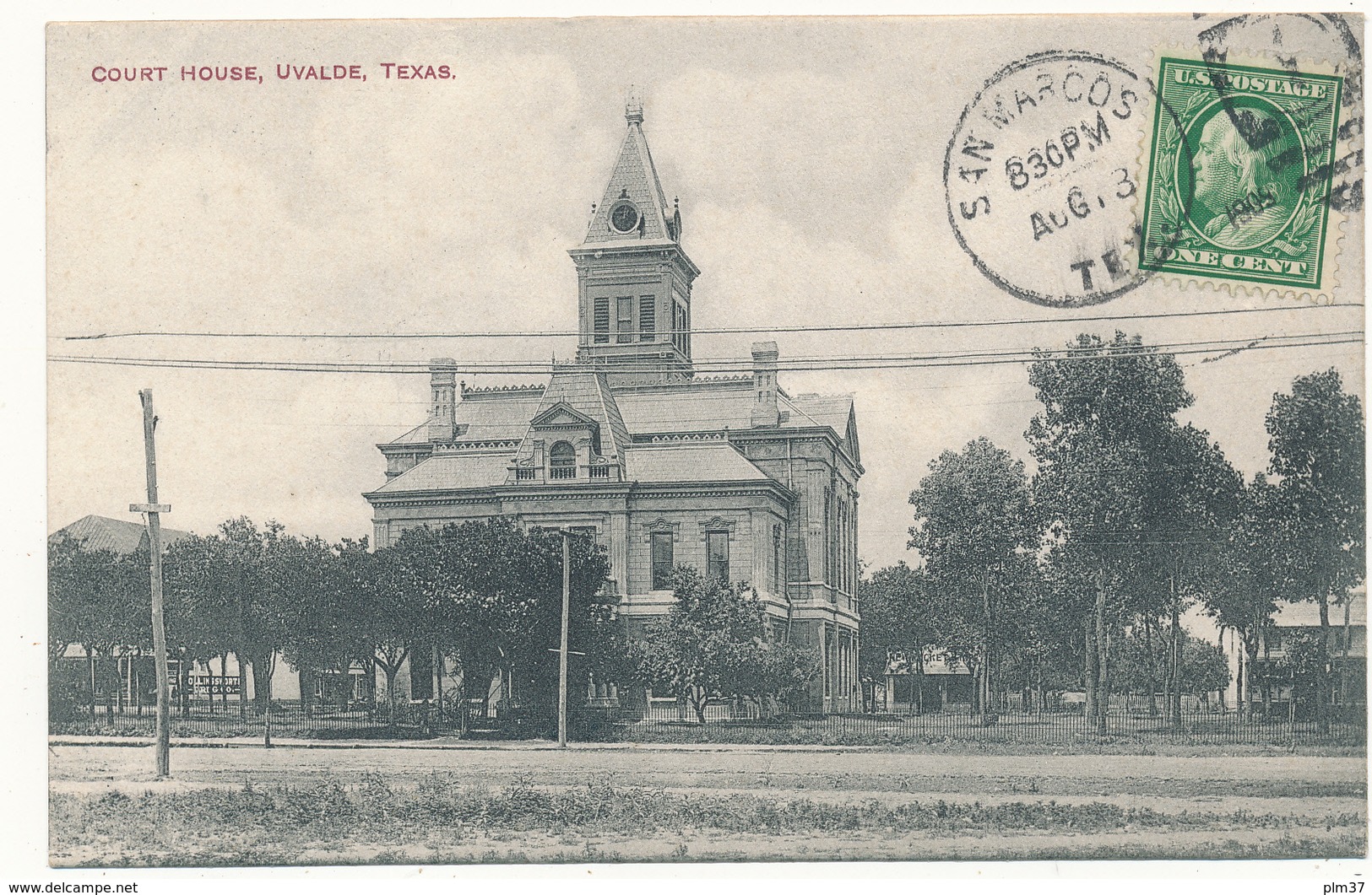 TX - UVALDE - Court House - Other & Unclassified