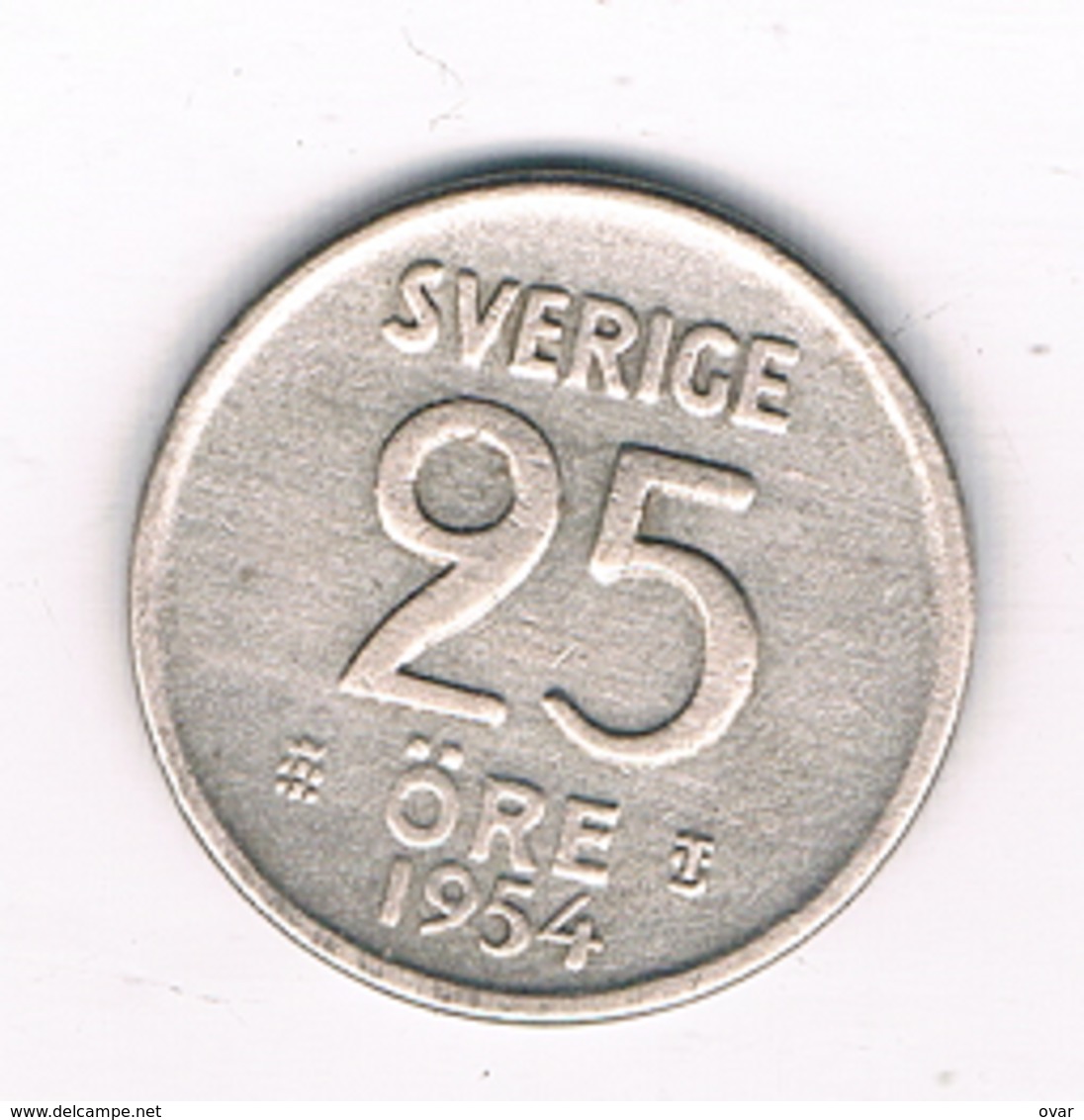 25 ORE  1954  ZWEDEN /8189/ - Suède