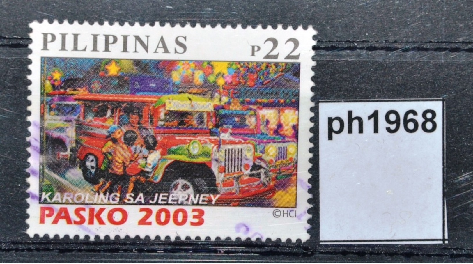 Ph1968 Weihnachten 2003, Christmas, Caroling, Jeepney, Kleinbus, Bus, PH 2002 - Philippinen