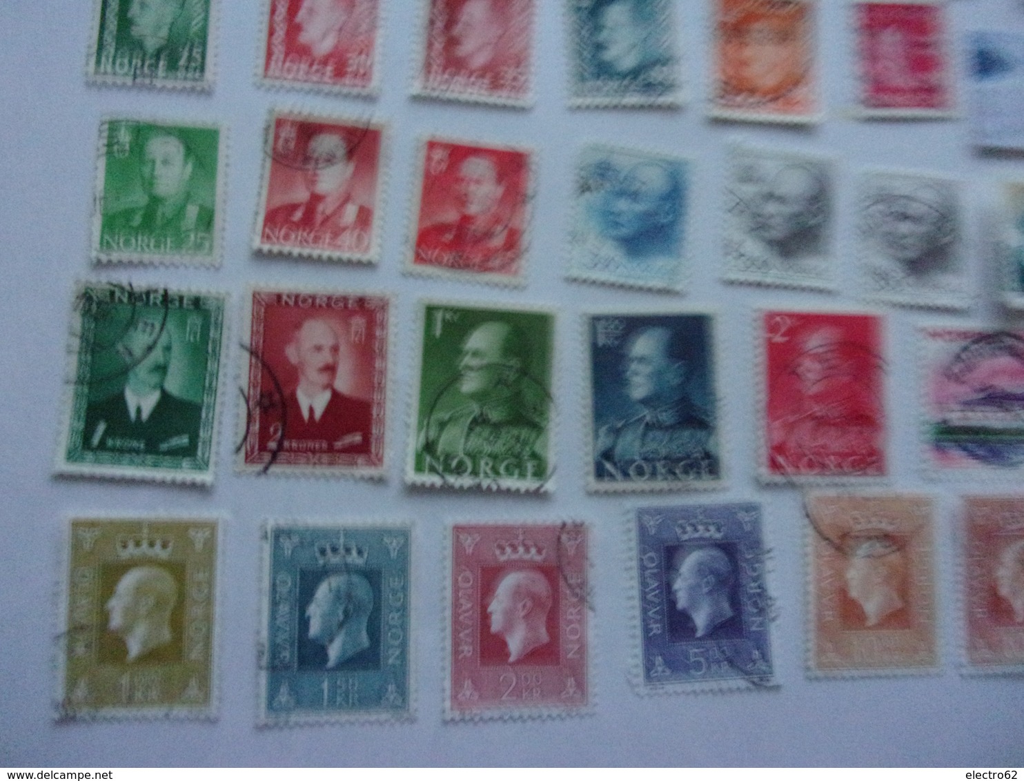 Norge Norvège Norway Lot De Timbres Norwegen Norvegia - Collections