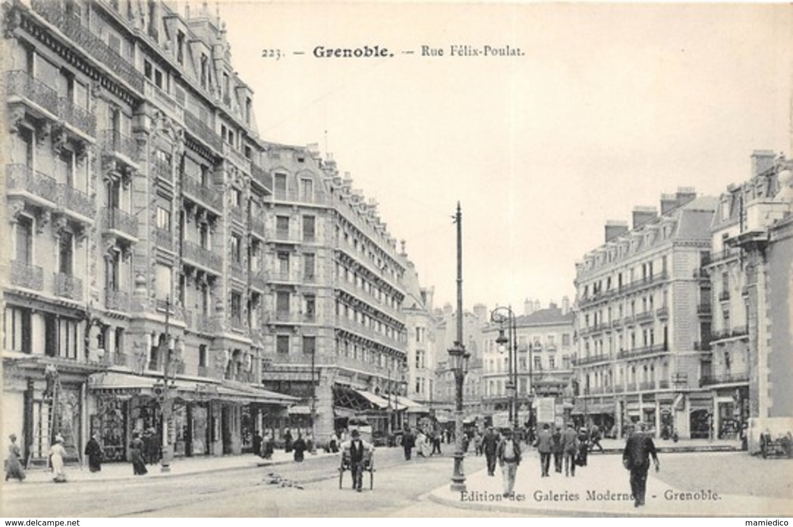 40 CP(SNCF Bellegarde-Quiers+Gare St Michel inondée)+rare carte-photo+Milit+Rues animées+Folk+Divers autres sujets N°83