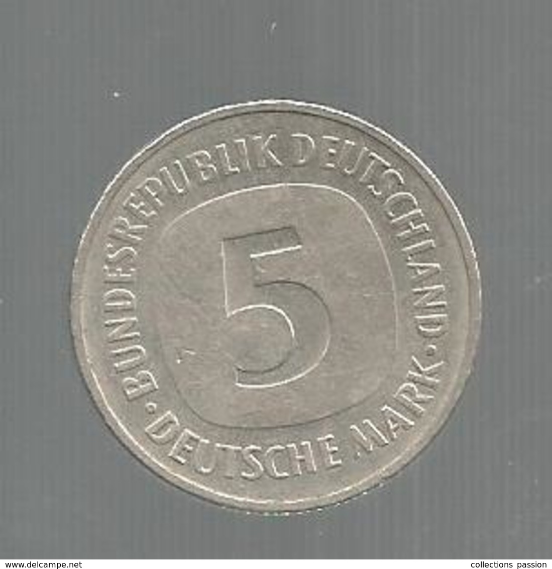 Monnaie , Allemagne , 5 Mark , 1978 D , 2 Scans - 5 Mark