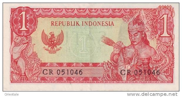 INDONESIA P.  80b 1 R 1964 VF - Indonesia