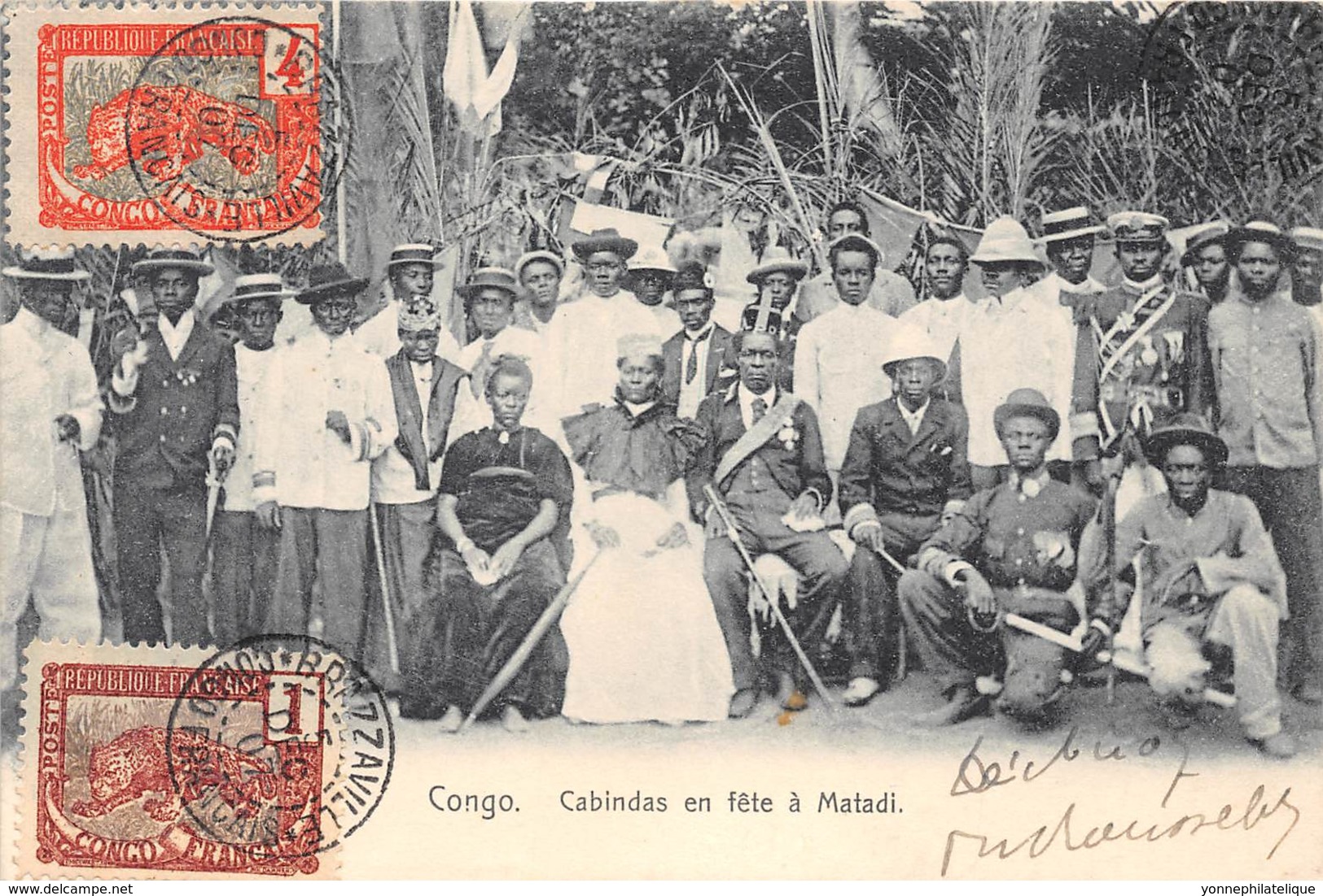 Angola - Ethnic / 19 - Cabindas En Fête à Matadi - Belle Oblitération - Angola