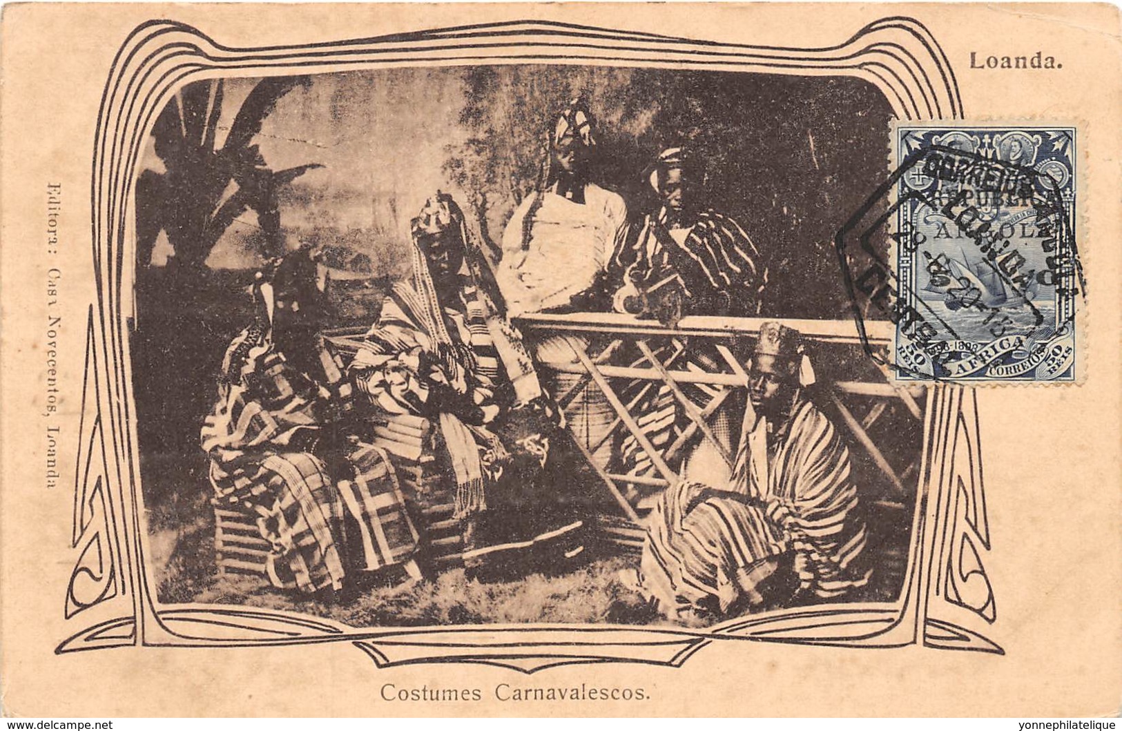 Angola - Ethnic / 20 - Costumes Carnavalescos - Loanda - Belle Oblitération - Angola