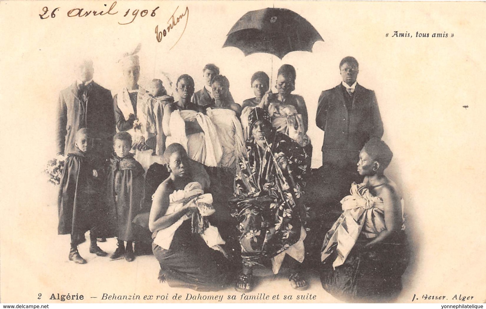 Benin - Dahomey - Ethnic / 04 - Béhenzin Et Sa Famille - Benin