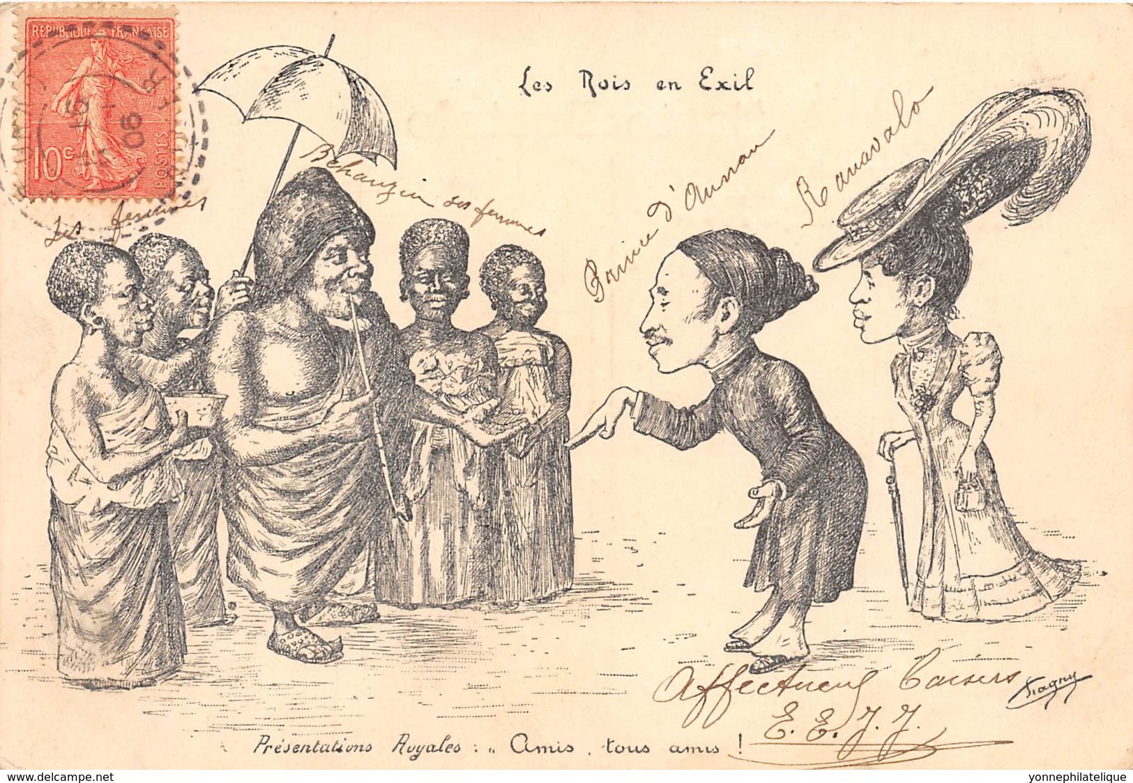 Benin - Dahomey - Ethnic / 07 - Béhenzin - Belle Carte Illustrée - Benin