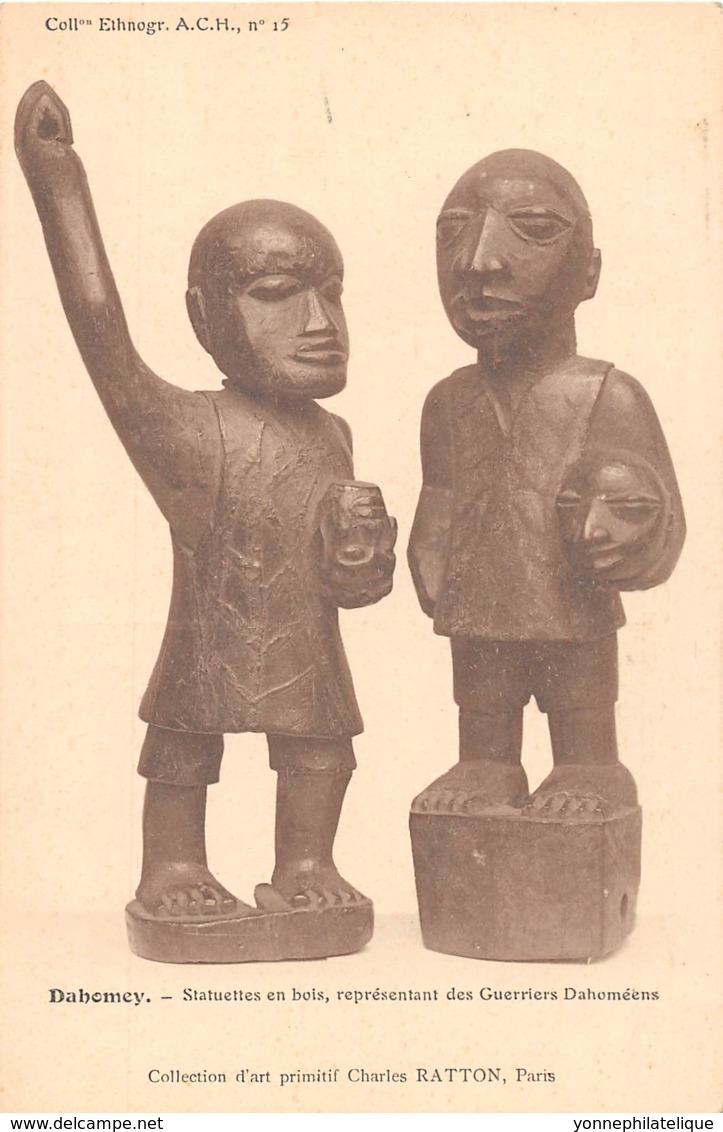 Benin - Dahomey - Ethnic / 28 - Statuettes En Bois - Benin