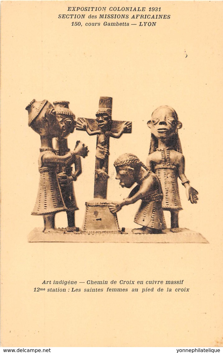 Benin - Dahomey - Ethnic / 36 - Art Indigène - Chemin De Croix En Cuivre Massif - Benin