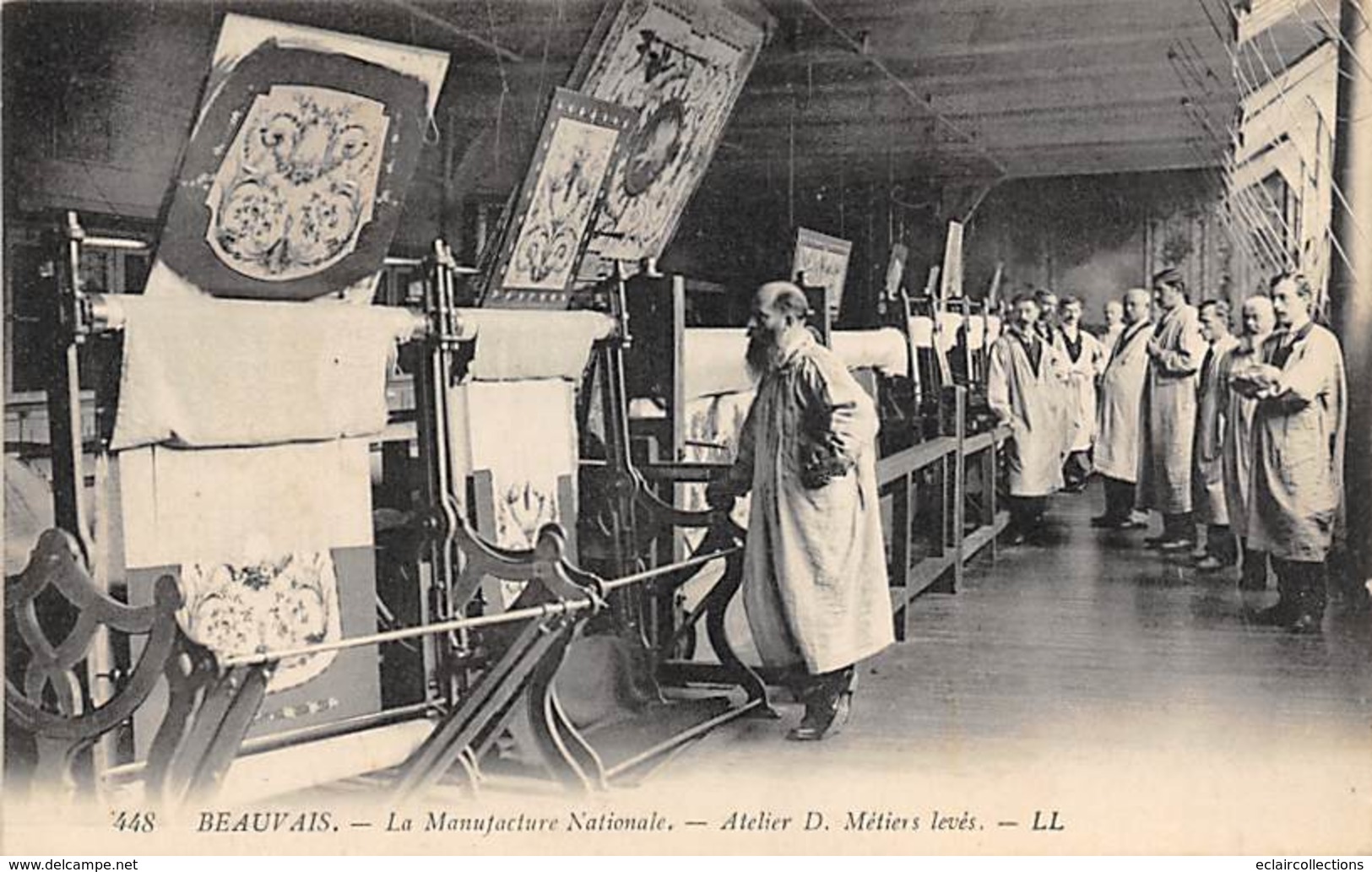 Beauvais     60    Manufacture De Tapisserie  Atelier Des Métiers Levés      (voir Scan) - Beauvais
