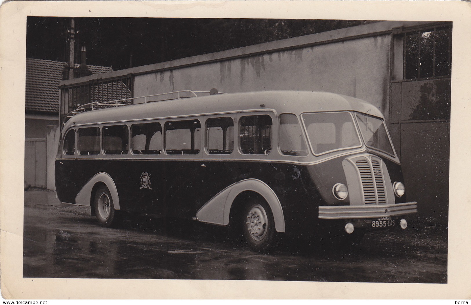 35 RENNES CARTE PHOTO AUTOCAR CARROSSERIE PELPEL - Rennes