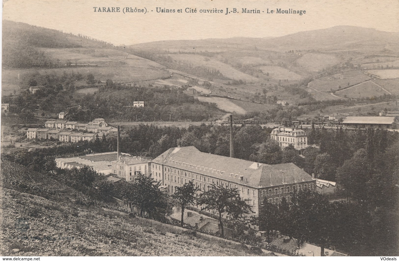 CPA - France - (69) Rhône - Tarare - Usines Et Cité Ouvrière J.-B. Martin - Le Moulinage - Tarare