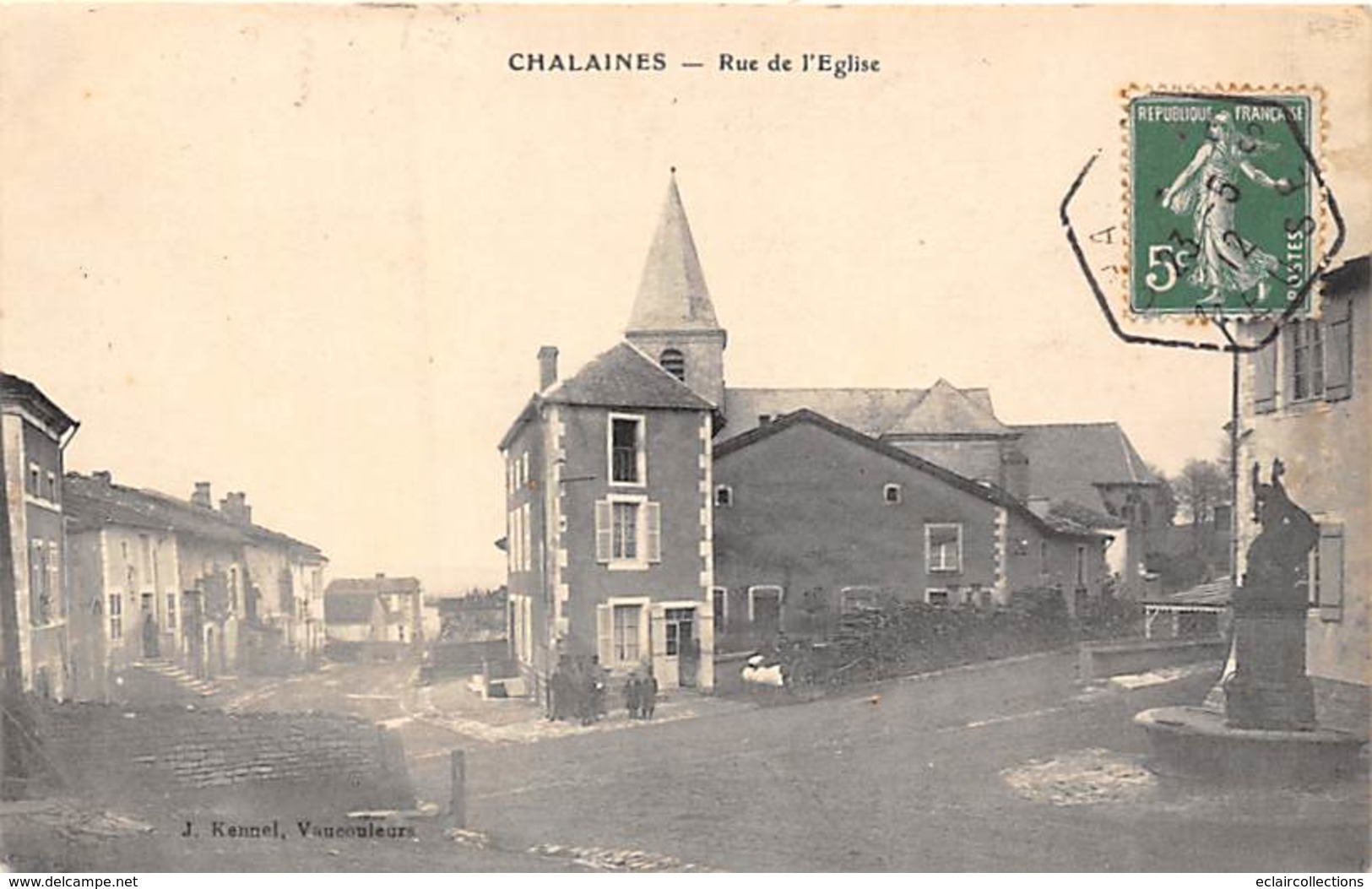 Chalaines        55       Rue De L'Eglise             (voir Scan) - Autres & Non Classés