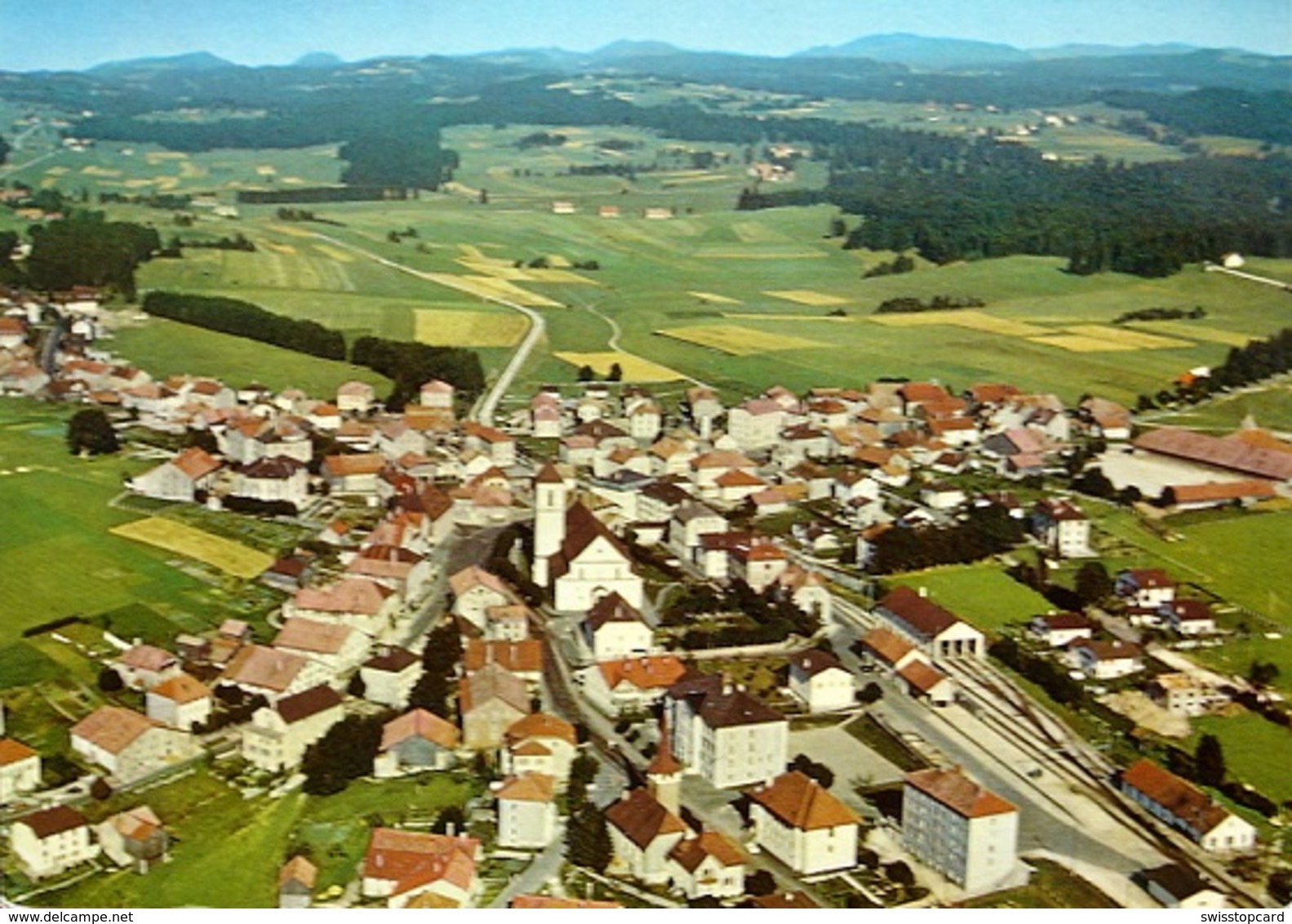 SAIGNELÉGIER Vue Aérienne - Saignelégier