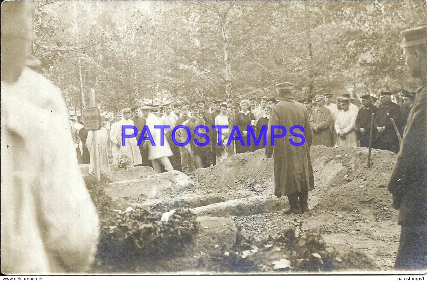 104326 RUSSIA BIELO RUSSIA BELARUS BEREZA KARTUSKA PRISON BURIAL POSTAL POSTCARD - Russland