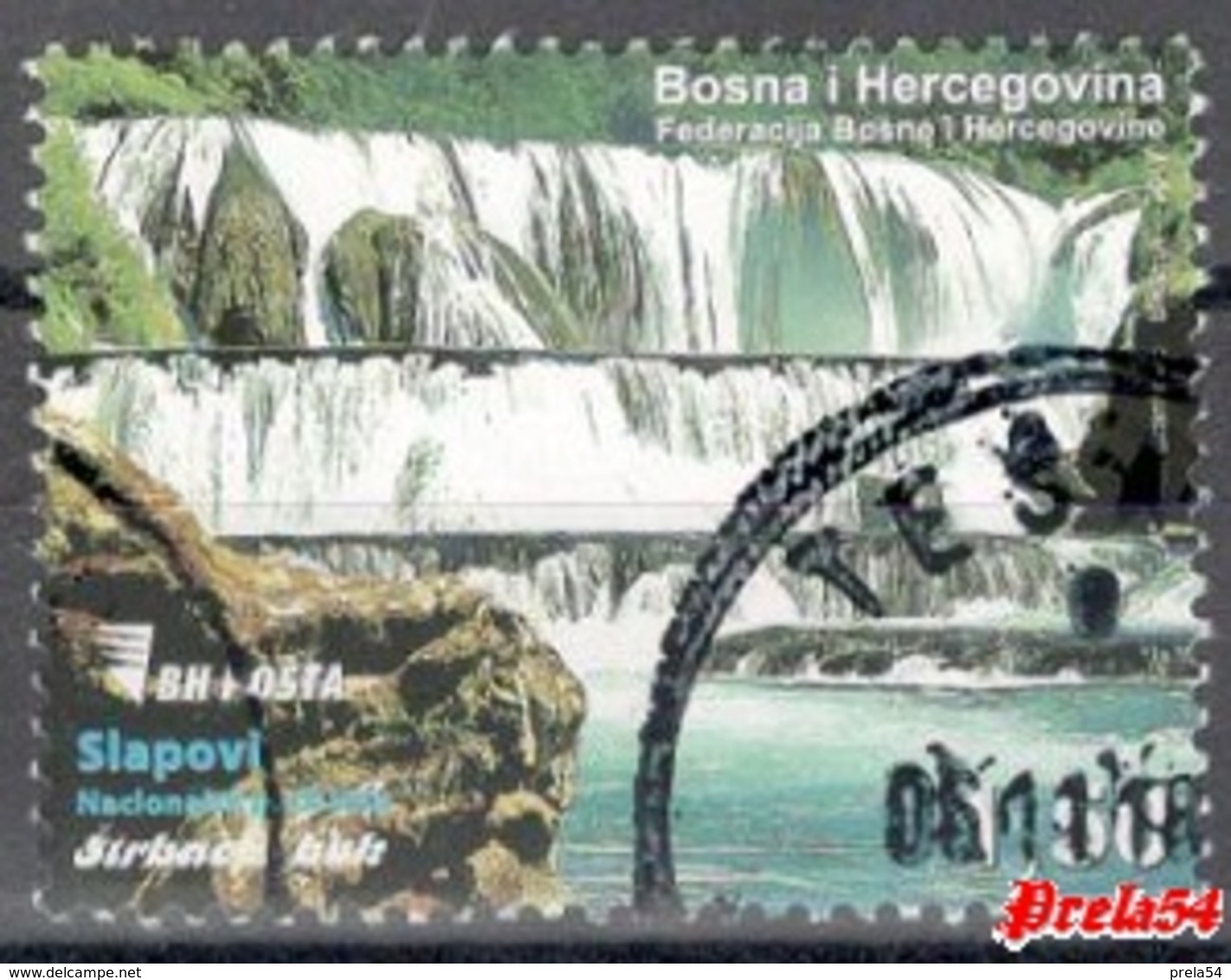 Bosnia Sarajevo - Strbacki Waterfall 2017 Used - Bosnia And Herzegovina