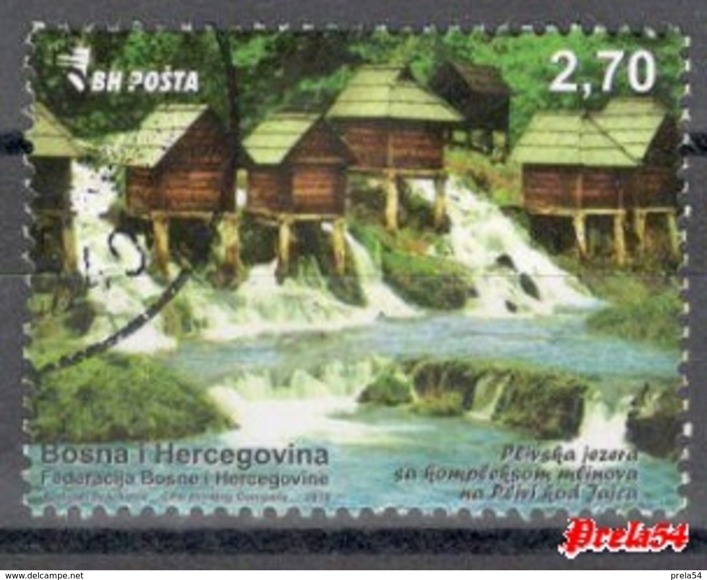 Bosnia Sarajevo - The Pliva Lakes With The Mill 2016 Used - Bosnie-Herzegovine