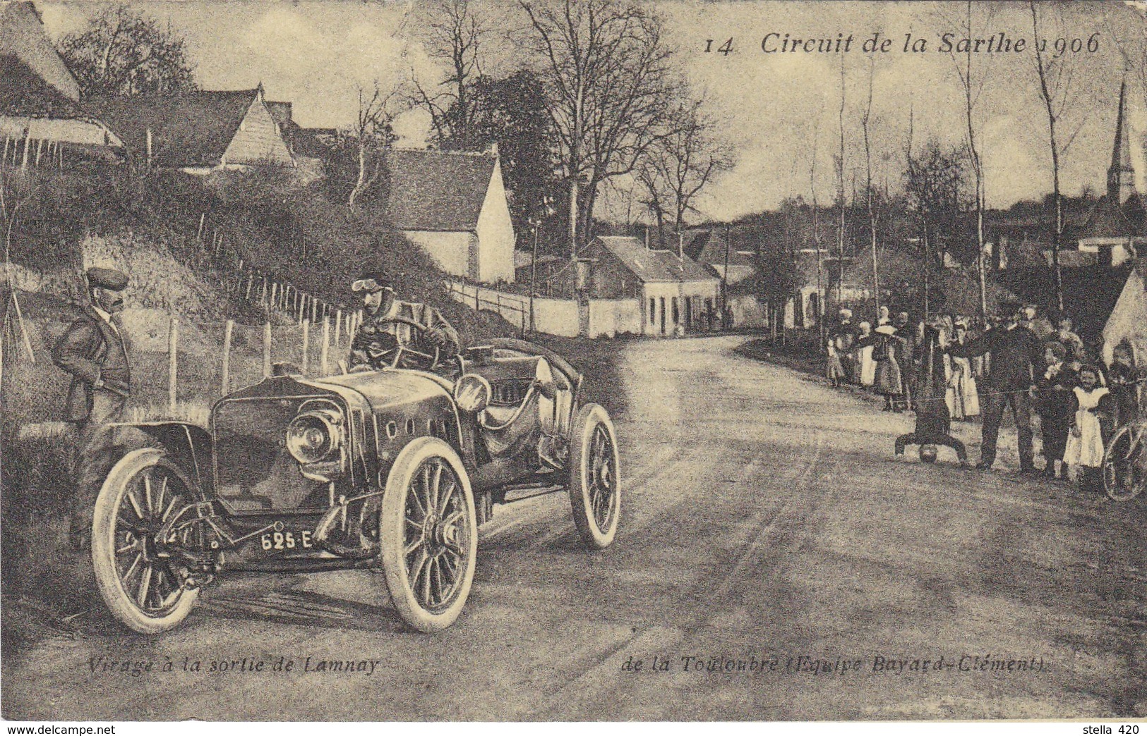 Circuit De La Sarthe  1906 Virage De Lamnay  De La Touloubre - Grand Prix / F1