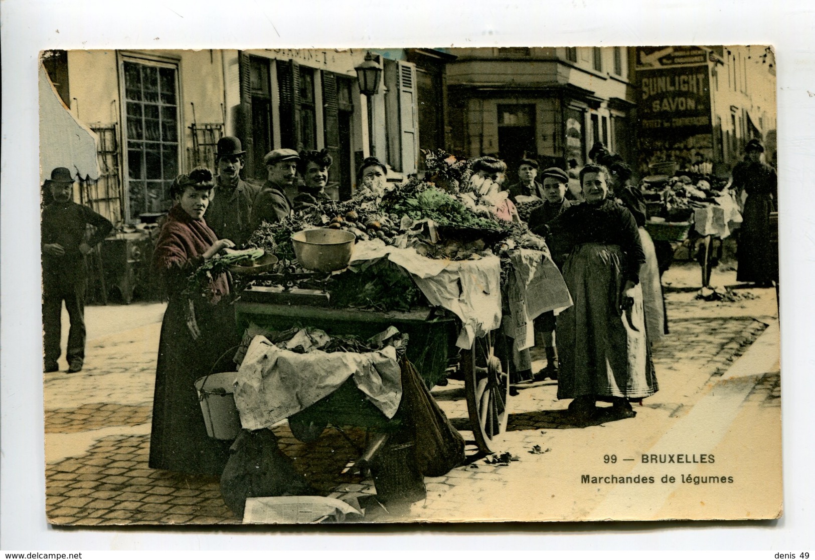 Bruxelles Marchande De Légumes - Markten