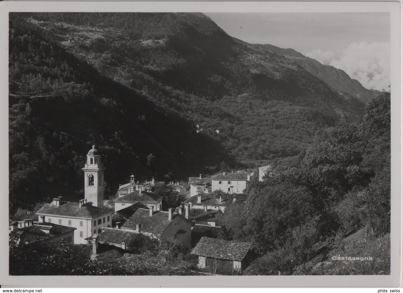 Castasegna (Bergell) Von Oben - Castasegna