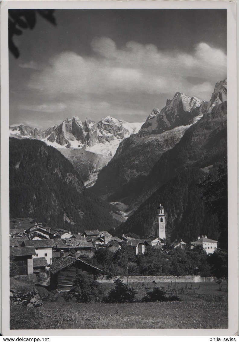 Soglio Mit Scioragruppe - Soglio